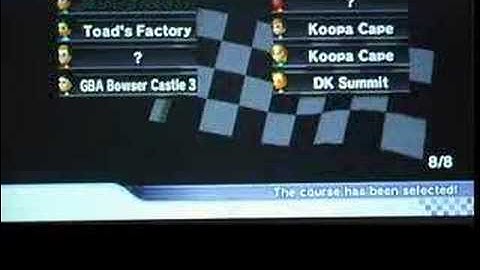 Mario Kart Wii Random WiFi Races 2