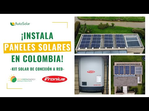 Instalación de un Sistema Fotovoltaico con Paneles Solares | AutoSolar Colombia