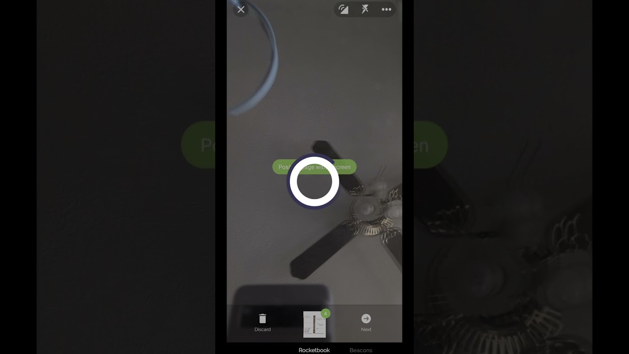How to scan tax files via RocketBook 