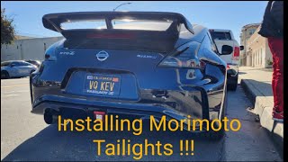 Morimoto Rear Led Taillights Install On 370Z