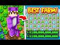 NEW STARTER MONEY FARM makes BILLIONS on BEST SKYBLOCK SERVER! | New Minecraft SKYBLOCK SERVER