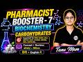 Pharmacist Booster - 7 | Carbohydrates | Biochemistry | Important For Govt. Exams #rrb