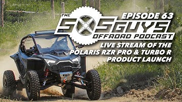 Polaris RZR Pro R & Turbo R Launch Event | The SXS Guys Offroad Podcast