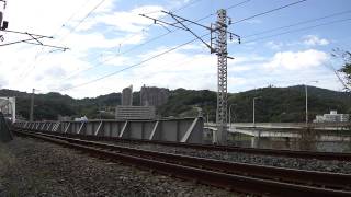 2011.10.1 EF66-109 牽引 E657系 甲種輸送 8862レ 西広島~横川間