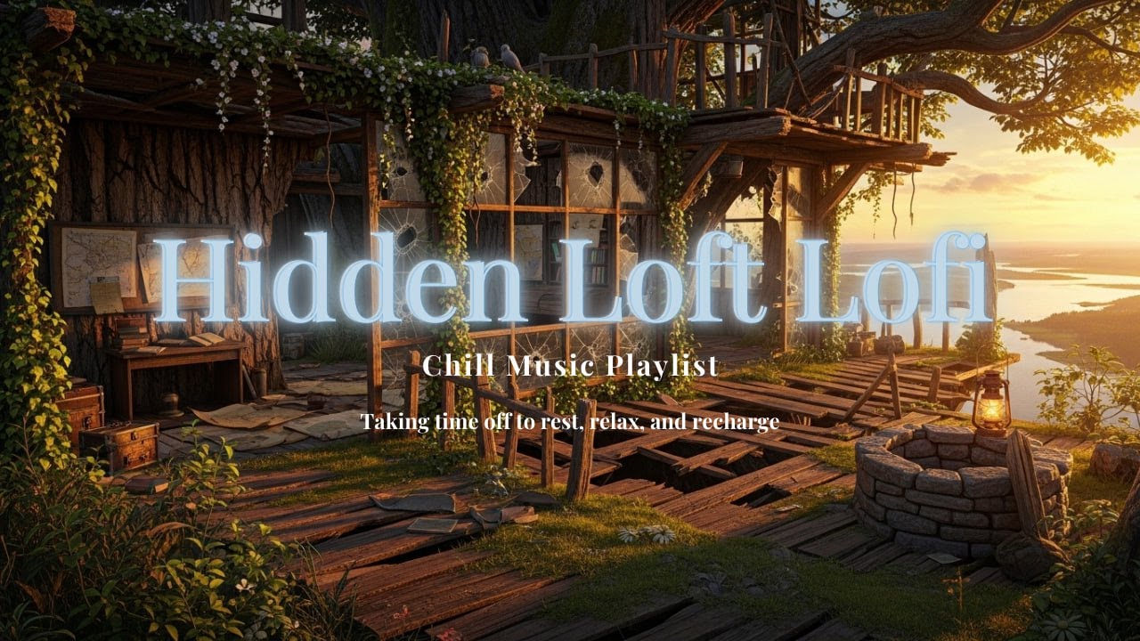 Hidden Loft Lofi 217vibes 🌇 Sunset Chill Lofi Beats to Relax, Study & Focus