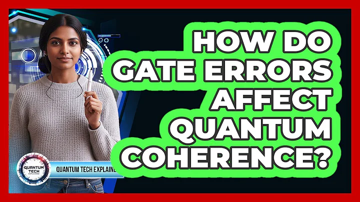 How Do Gate Errors Affect Quantum Coherence?