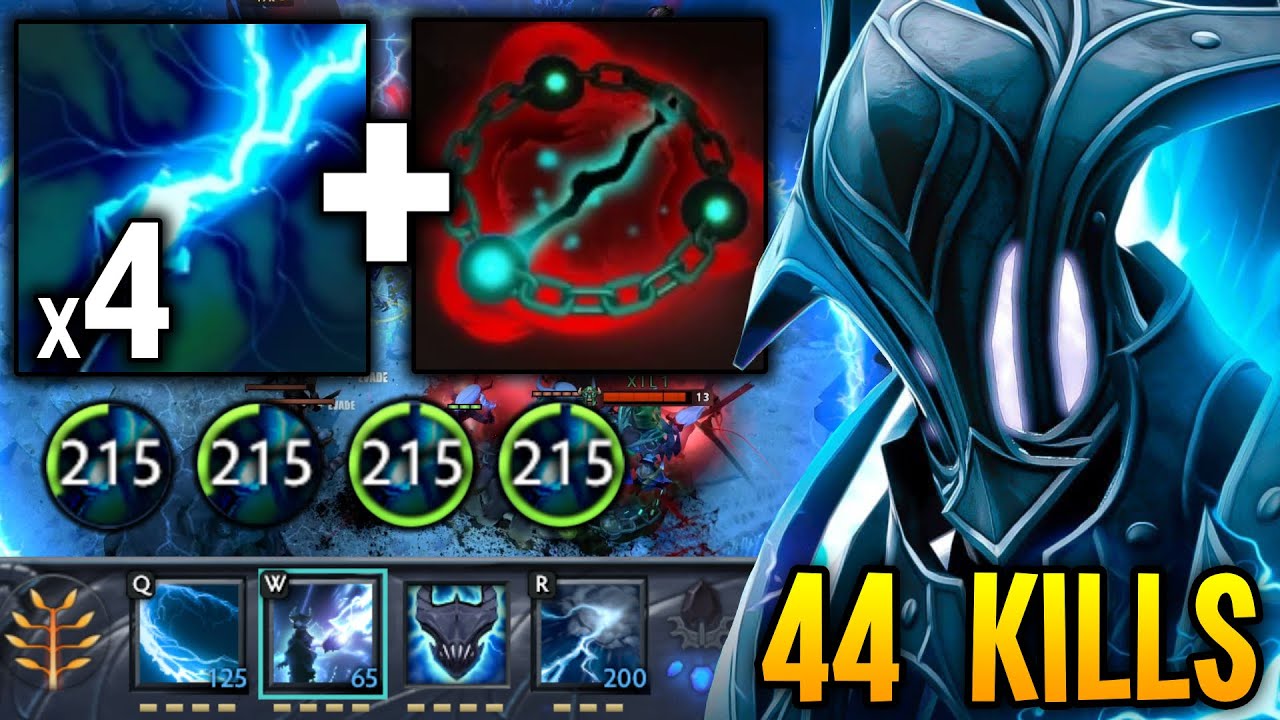 +1000 Damage Combo x4 Links at Once Razor 44 Kills By Goodwin | Dota 2