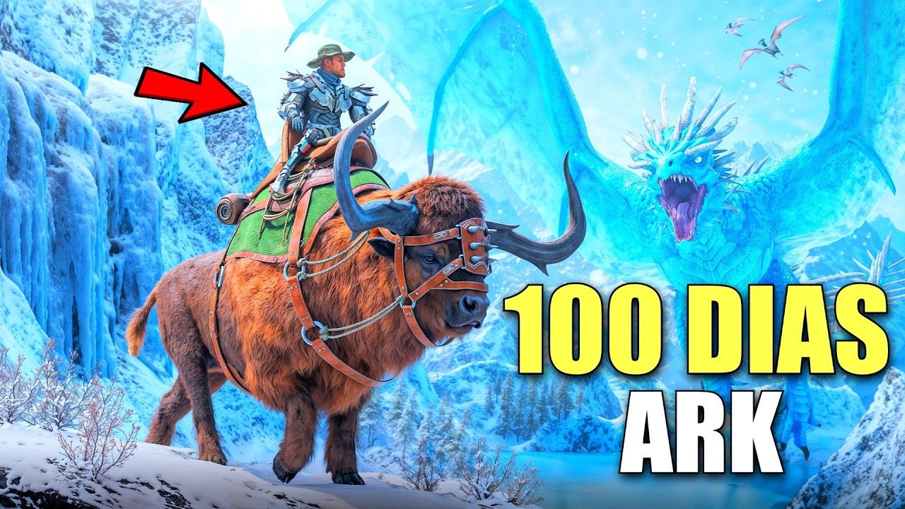 ¡Tengo 100 Días para Acabar ARK Survival Ascended en Hardcore! Película Completa de Ragnarok