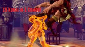 Ibuki OTG Combo Video | 15 Kunai in 1 Combo!