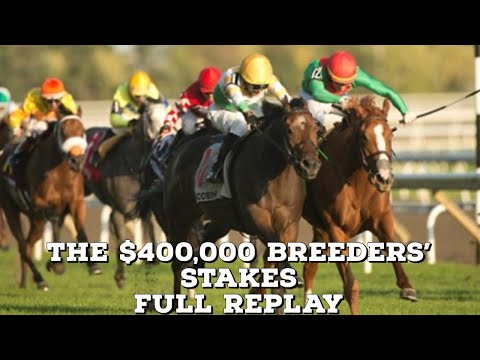 The 133rd $400,000 Breeders’ Stakes Full Replay