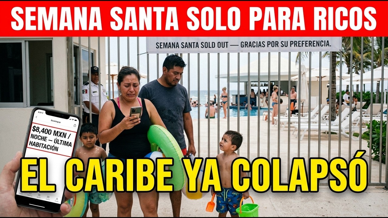 Ninguna Persona Pobre Puede Vacacionar en Semana Santa — El Caribe Ya Colapsó