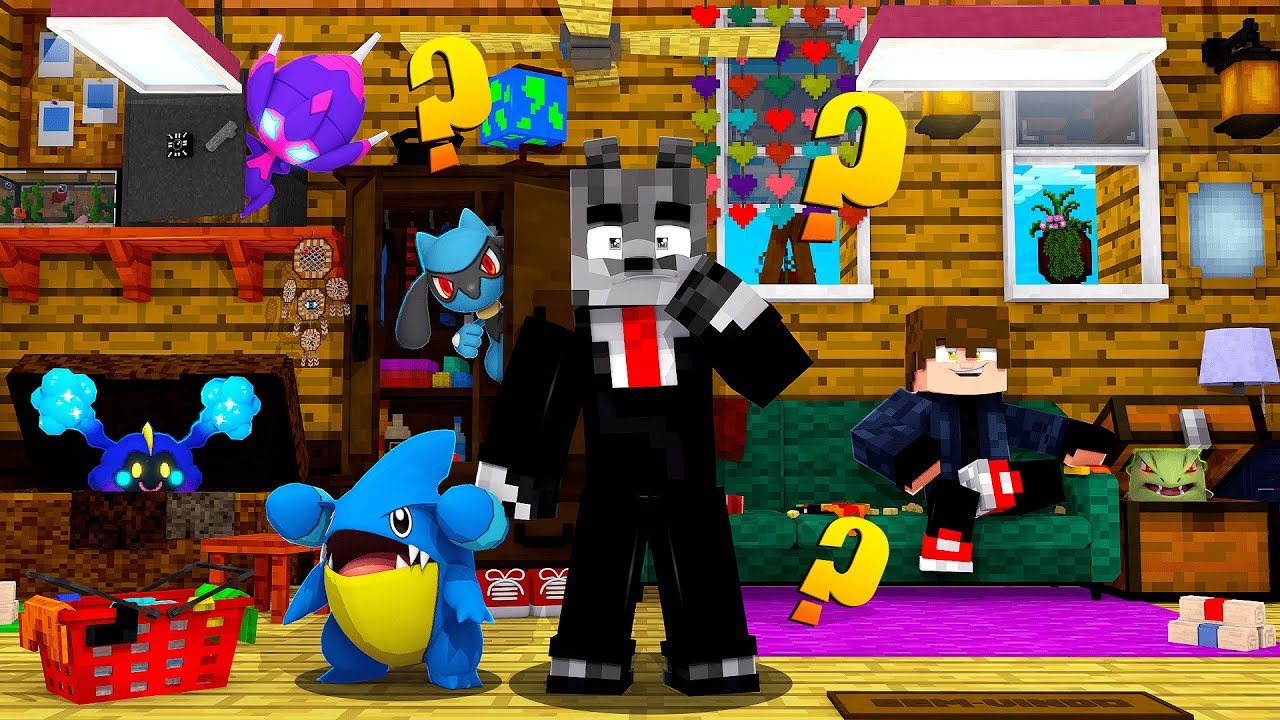 ROUBARAM e ESCONDERAM os meus POKÉMON FAVORITOS no MINECRAFT