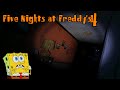 BoB Esponja jogando Five Nights at Freddy's 4 - MUITO MEEEDO!!!