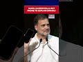 Rahul Gandhi Pulls Out Phone Mid-Speech To Define Swaraj: 'Necessary But This Is A Jail' | #shorts