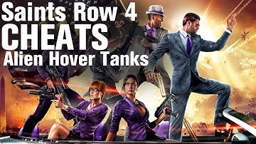 Saints Row 4 Cheats: Alien Hover Tank