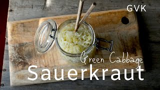 Green Cabbage Sauerkraut