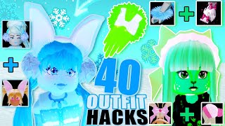 40 new outfit hacks using winter/ xmas accessories in the royale high
christmas update! ❄️ spreadsheet
https://docs.google.com/spreadsheets/d/17rdj...