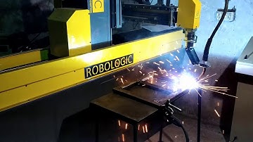 Weighing Machine Frame Welding | Pipe frame Welding | Automobile Frame Welding #Robologic