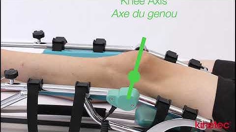 Kinetec Spectra Kompanion™ patient set up and start / installation patient et démarrage