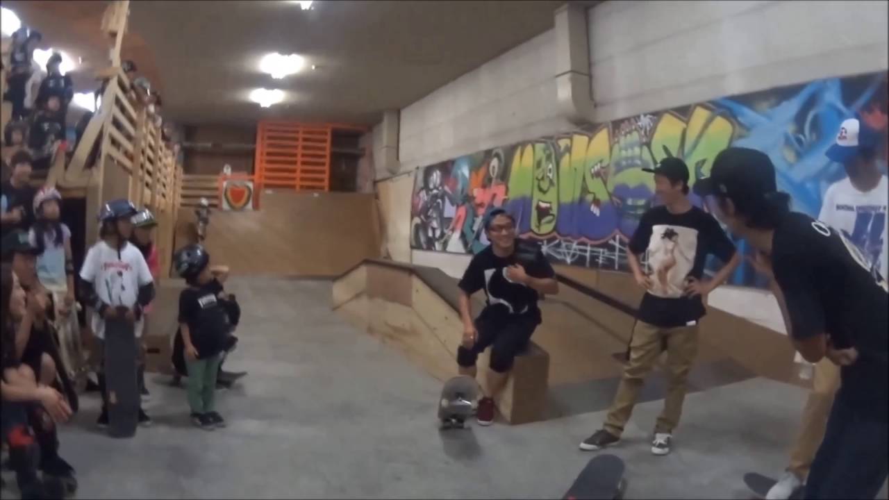 MONSTER JAMBOREE 　2016　　上田 豪 pro 13mind  premium  Landshark Modus bearings Custom truks