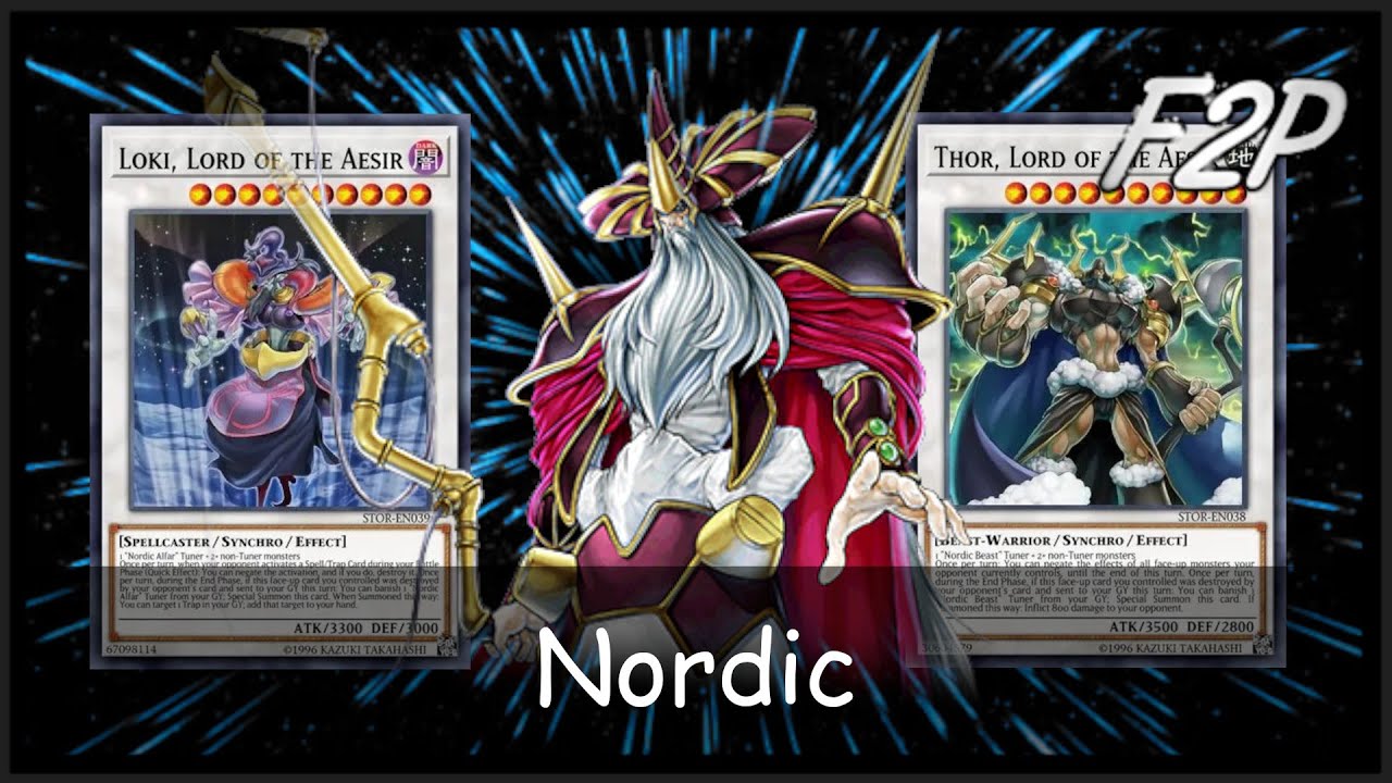 F2P NORDIC GODS - Aesir Synchro Beatdown [Yu-Gi-Oh! Duel Links] - YouTube