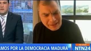 Rafael Correa dejó pedaleando en el aire a periodista de NTN24 - Trapeada