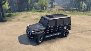 Spintires MudRunner Покатушки Mercedes-Benz G 500 Edition "Гелик" Новая карта! screenshot 1