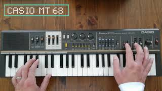 Casio Casiotone MT-68 | Suoni / Demo