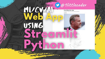 Create ML/AI Web App with Python and Streamlit - PencilSketcher App