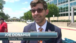 Work Zone Awareness Week in Louisiana and Nationwide. Slow down in highway work zones!