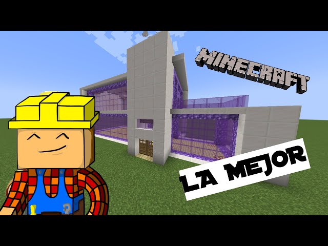 Minecraft: una CASA MODERNA perfecta 1.19 facil #11✓