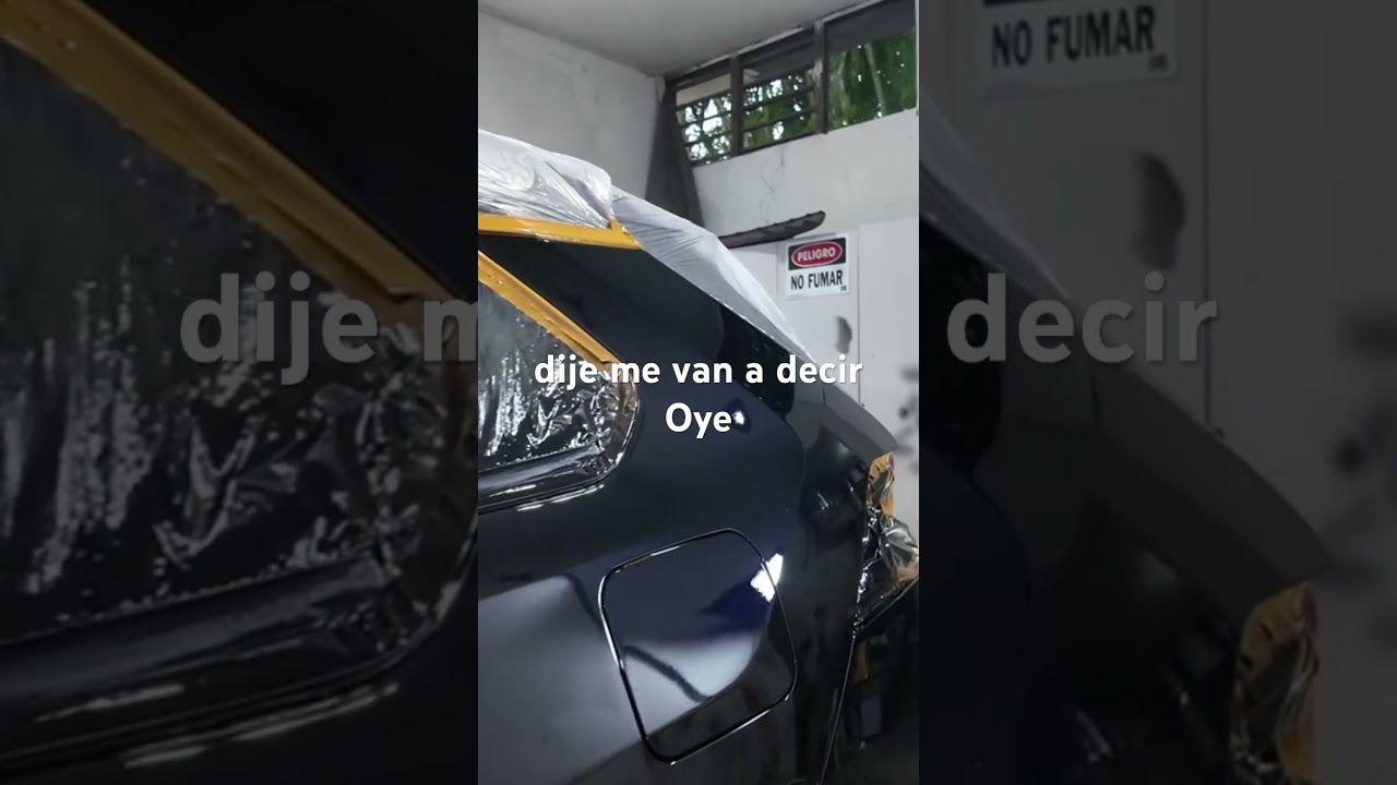 Así quedó pintada la Rav4 