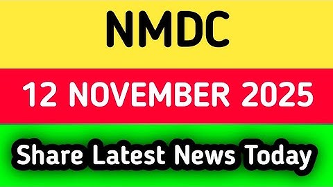 nmdc share news tomorrow || nmdc share news latest news today