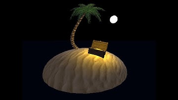 C++ 3D Software Renderer: Pirate Island