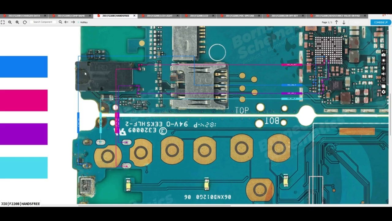 Complete Jio 220  phone problems schematic diagram| Repair Tips |