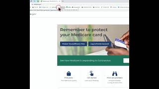 How to create your Medicare.gov account.