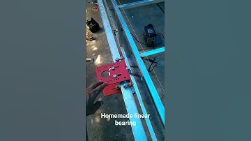 Homemade linear bearing | cnc machine #cncrouter #diy #cncmachine #woodworking #cnc #kayu #homemade