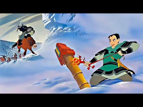 بيطلبو أبوها العجوز للجيش علشان يحارب لكن بنتة بتحلق شعرها وبتروح مكانة وبتحارب جيش كامل لوحدها