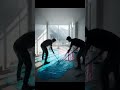 The Most Satisfying Floor Transformation Ever #epoxy #asmr #shorts