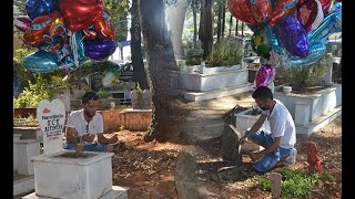 Çocuğum Mezarda, Gelemez Baloncunun Yürekleri Burkan Mezarlık Ziyareti