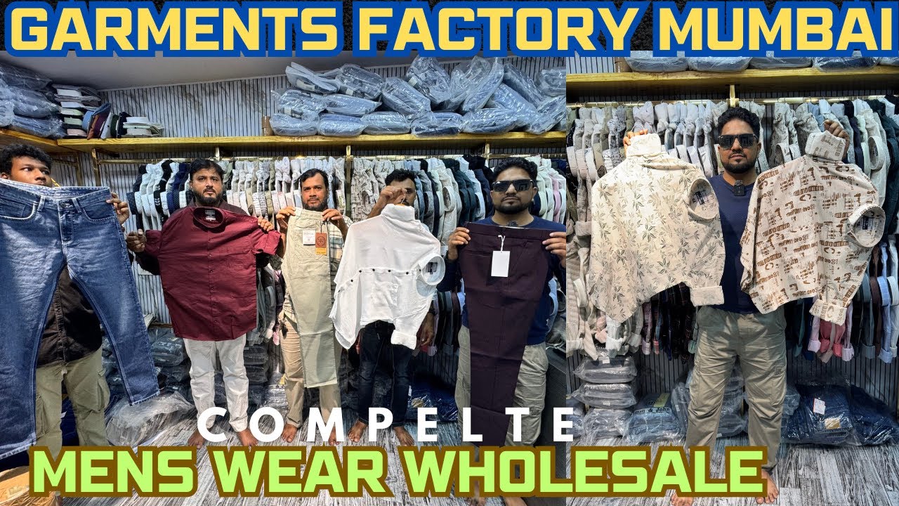 Men’s Garments Factory In Mumbai / jeans factory outlet mumbai / Shirt Factory Mumbai