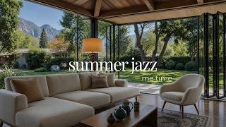 Summer Afternoon Jazz By The Window | Mountain View Ambience & Soft Piano for a Luxurious Me Time screenshot 5