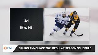 Bruins Announce 2021 Regualr Season Schedule