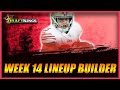 Everything you need to know for nfl dfs draftkings week 14