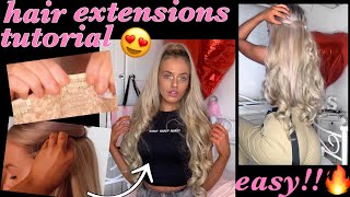 How To Get Glam Hairgrwm How To Clip In Extensions