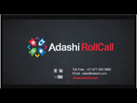 Adashi RollCall Public Safety Scheduling Software - video from Adashi Systems