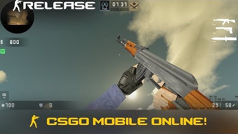 CSGO MOBILE ONLINE RELEASE! Mod for Cs1.6 Android/PC! 2023