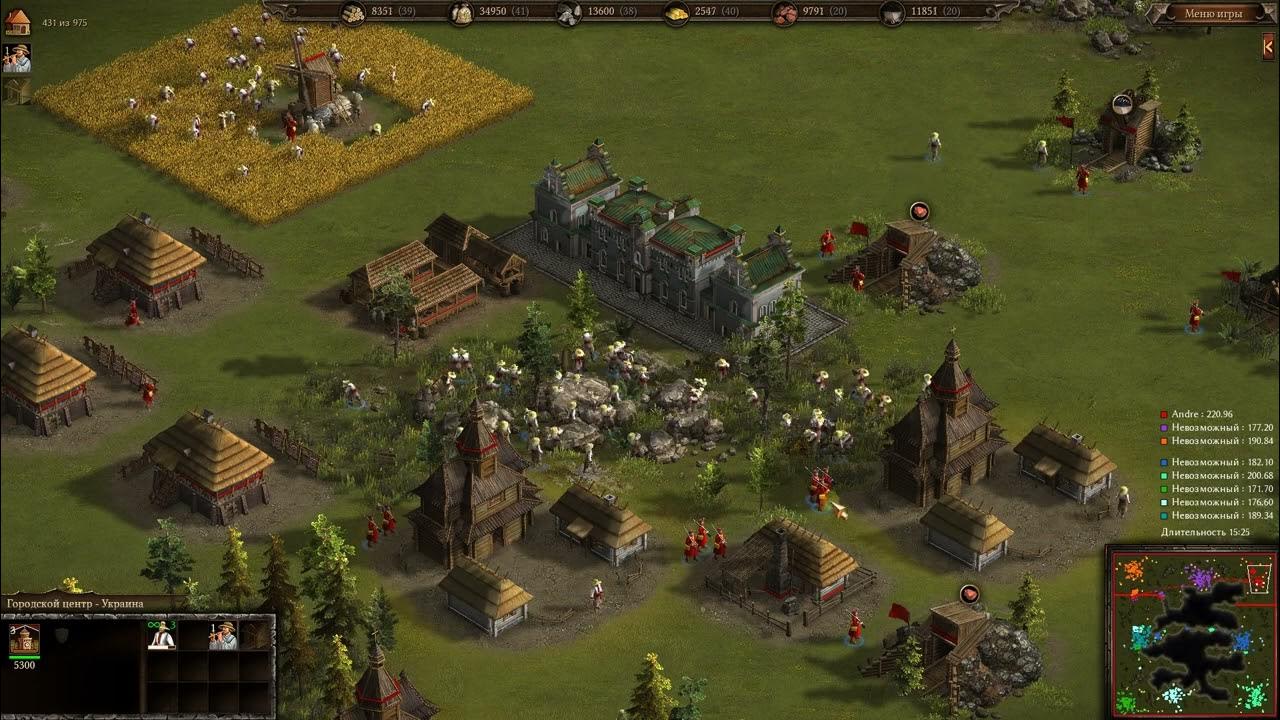 Cossacks 3 very hard battle 3vs5 game-play 2023 08 08 22 22 