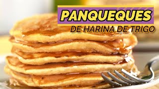 Cómo hacer PANQUEQUES  CASEROS paso a paso CON HARINA DE TRIGO  fácil y rápido