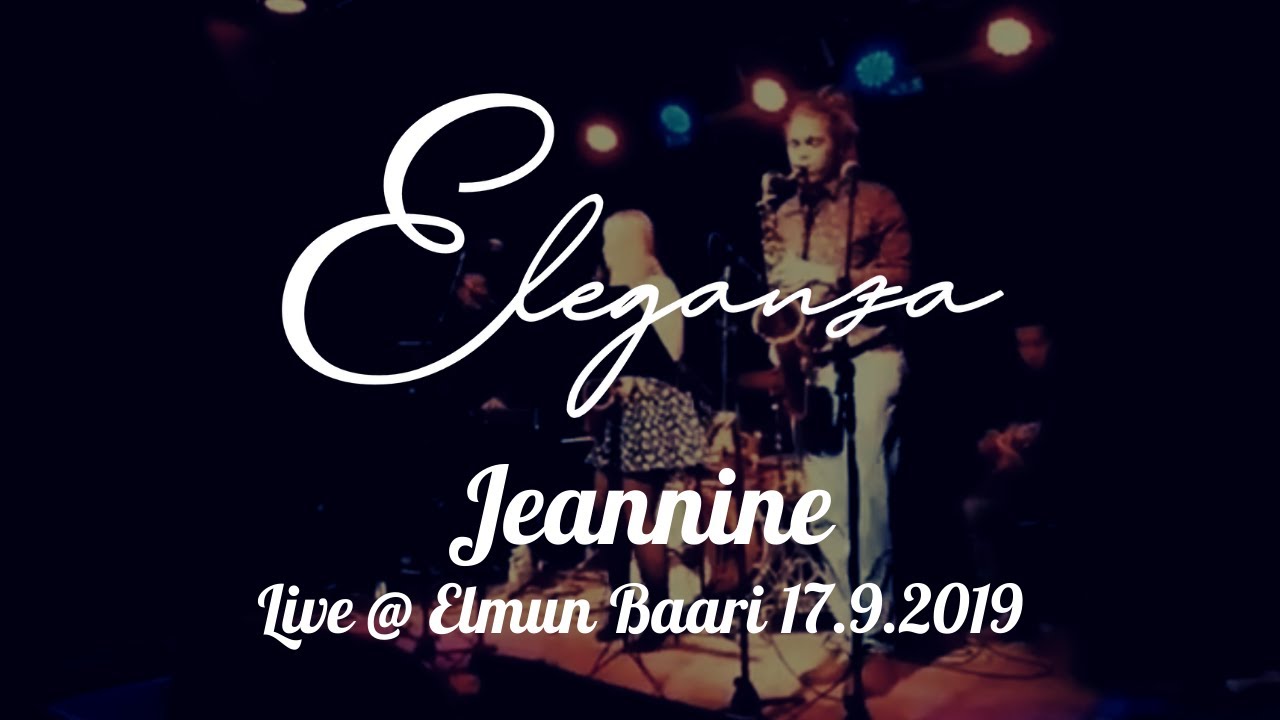 Jeannine - Live @ Elmun Baari 17.9.2019